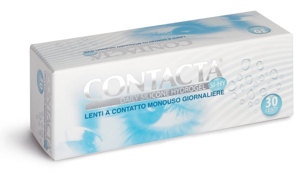 Lente a contatto monouso giornaliera contacta daily lens silicone hydrogel -8,00 30 pezzi