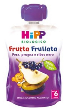 Hipp bio frutta frullata pera prugna ribes 90 g