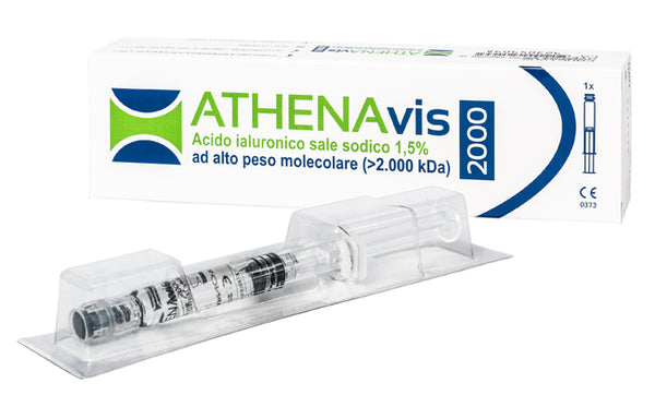 Siringa intra-articolare athenavis 2000 acido ialuronico 1,5% 30mg 2 ml