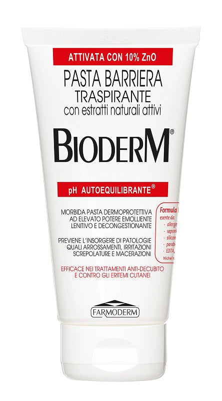 Bioderm pasta barriera traspirante ph autoequilibrante 150 ml