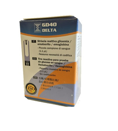 Strisce misurazione glicemia bruno gd40 delta 25 pezzi
