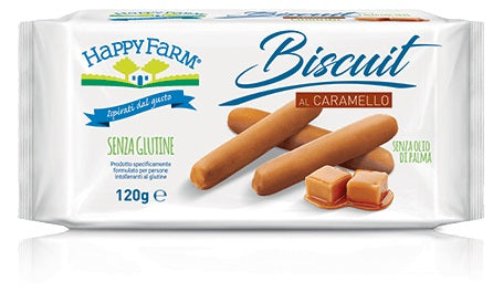 Happy farm bisc caramello 120g