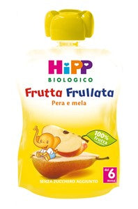 Hipp bio frutta frullata pera mela 90 g