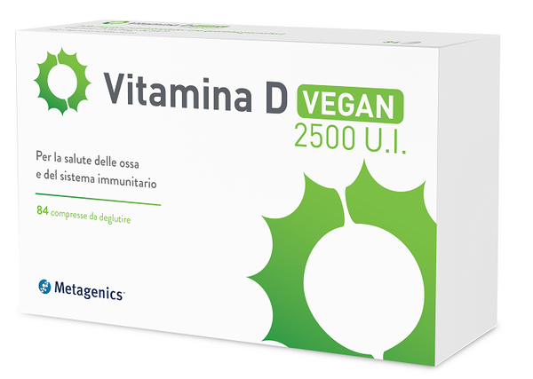 Vitamina d 2500 ui vegan 84cpr