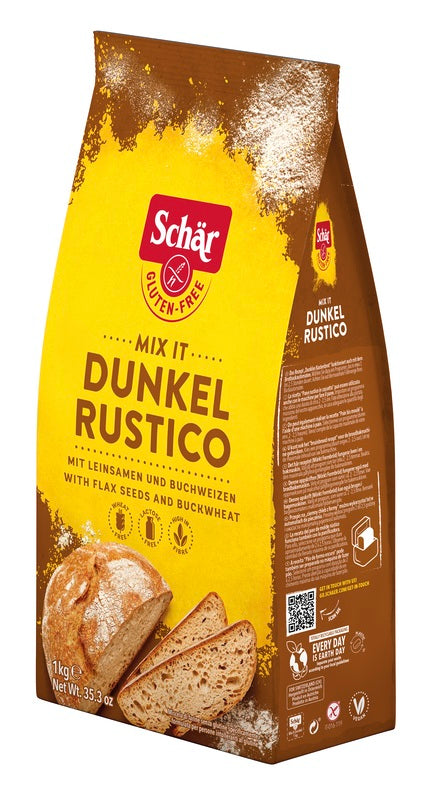 Schar mix it dunkel rustico senza glutine senza lattosio 1 kg
