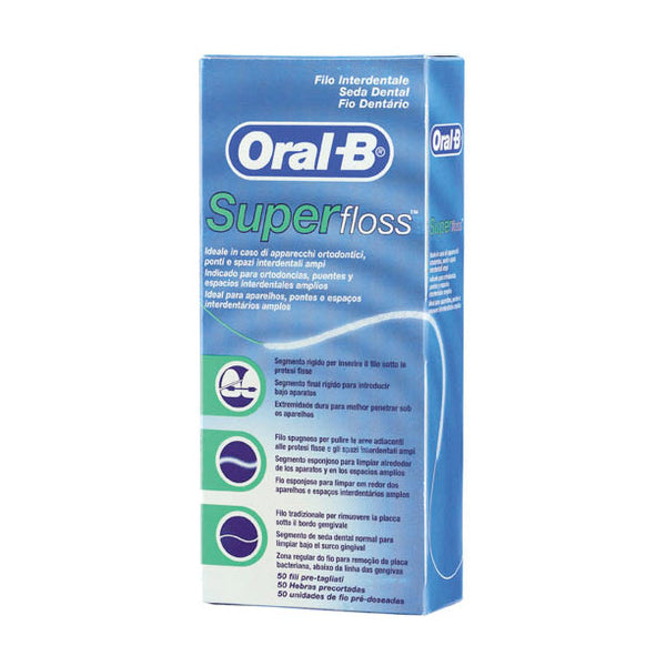 Oral b superfloss 50 fili