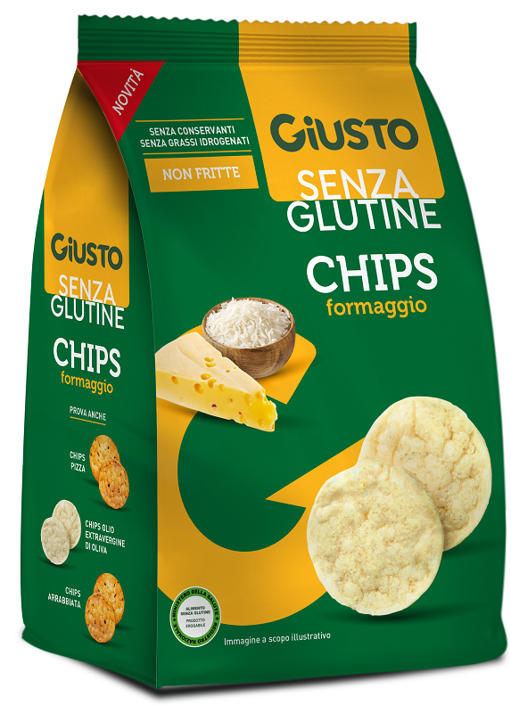 Giusto s/g chips formaggio 40g