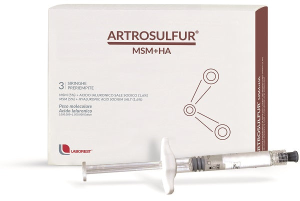 Artrosulfur msm+ha 3 siringhe preriempite