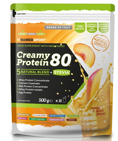 Creamy protein mango peach 500 g