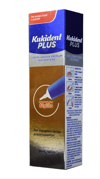 Kukident sigillo crema adesiva per protesi dentarie 40 g