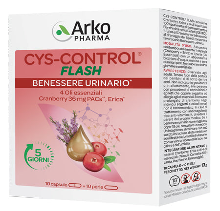 Cys control flash 20cps