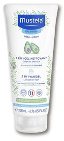 Mustela gel 2in1 200ml