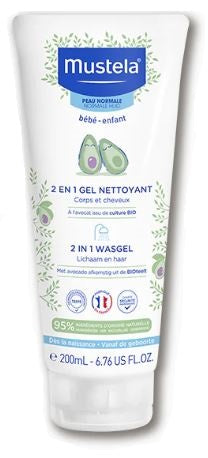 Mustela gel 2in1 200ml