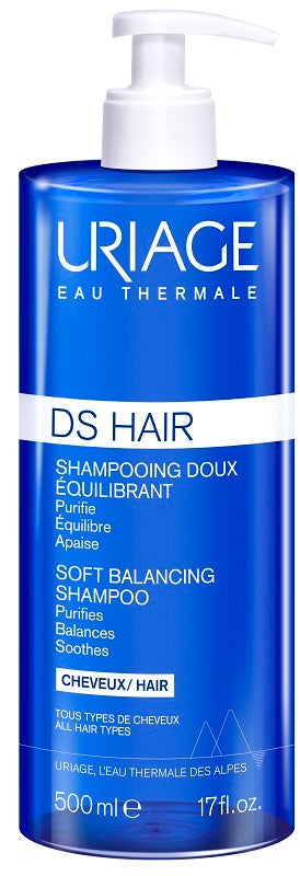 Uriage ds hair sh del/rie500ml