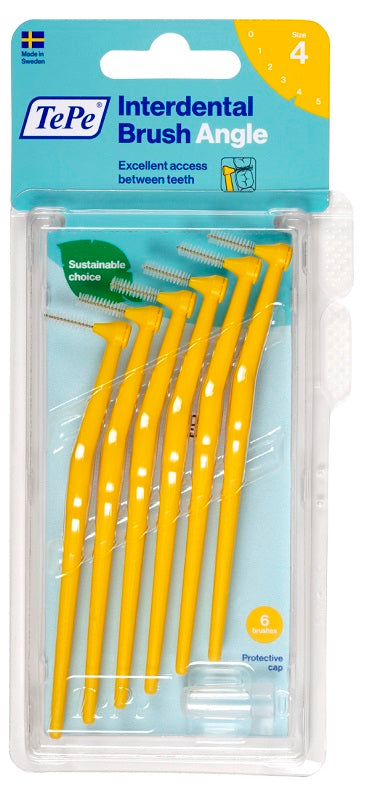Tepe angle scovolino giallo 0,7mm 6 pezzi