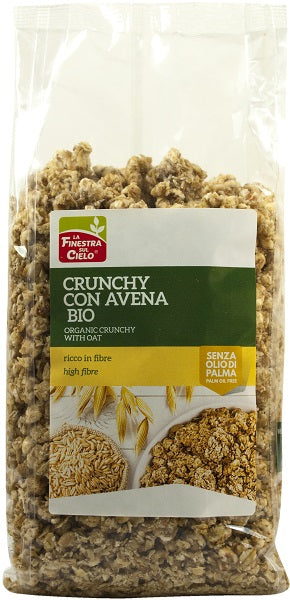 Crunchy avena 375g bio