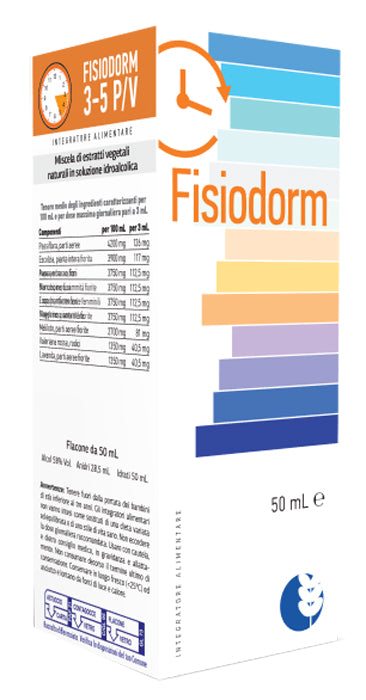 Fisiodorm 3-5 p/v soluzione idroalcolica 50 ml