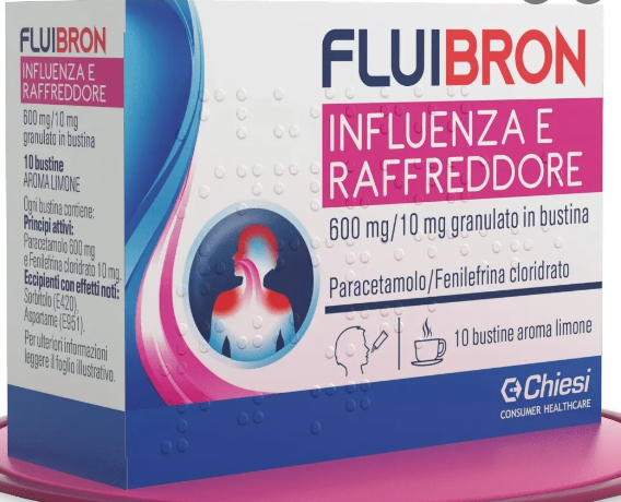 Fluibron influenza e raff*10bs