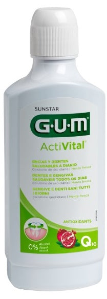 Gum activital collutori0 500 ml + r rinse 120 ml
