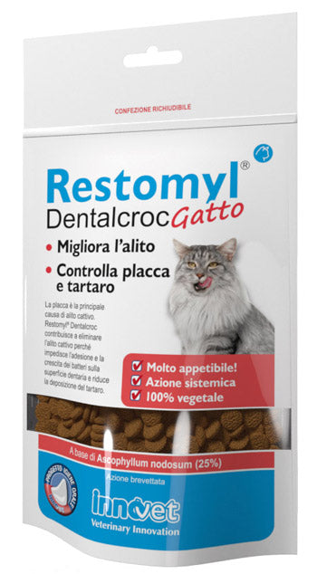 Restomyl dentalcroc gatto 60g