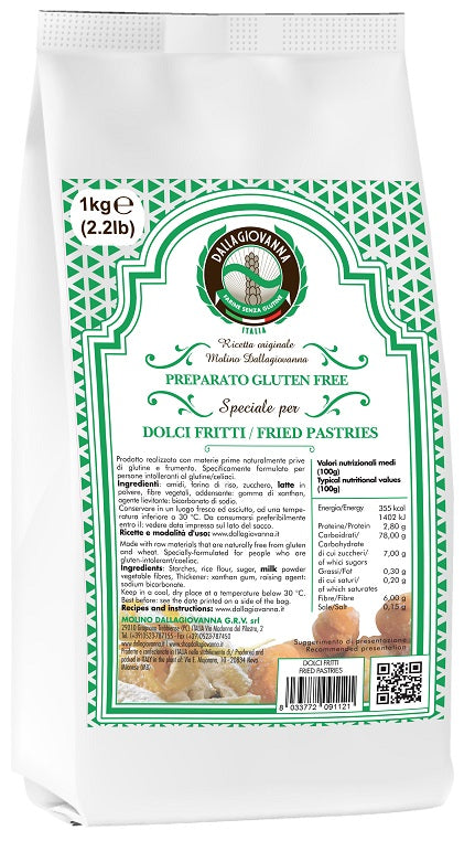 Preparato speciale dolci fritt