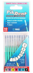 Pikdent stuzzicolino 6 verde 10 pezzi