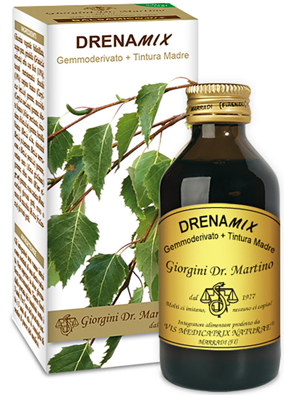 Drenamix gemmoderivato + tintura madre senza alcool 100 ml