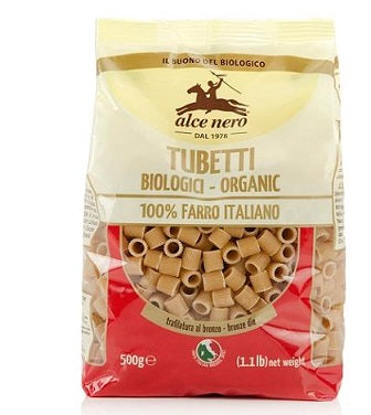 Tubetti 100% sfarinato farro