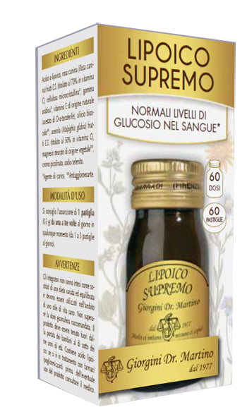 Lipoico supremo 60past