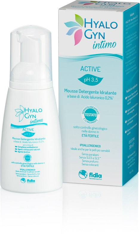 Hyalo gyn intimo mousse active 200 ml