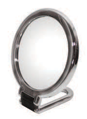 Specchio con manico cromo 14 cm