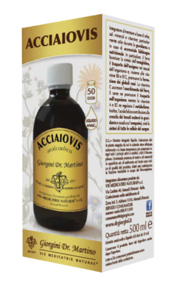 Acciaiovis liq analco 500ml