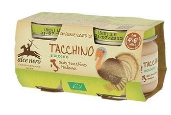Omogeneizzato tacchi bio 2x80g