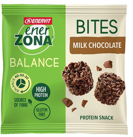 Enerzona bites milk chocolate 1 bustina