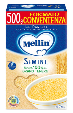 Mellin pasta semini 500g
