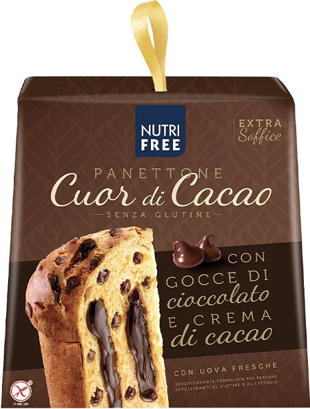 Nutrifree panettone cuor cacao