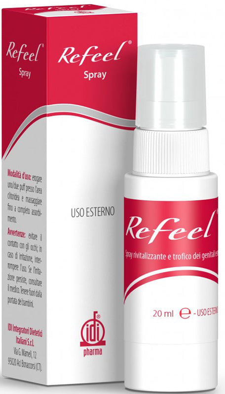 Refeel spray rivitalizzante e trofico dei genitali esterni femminili 20 ml