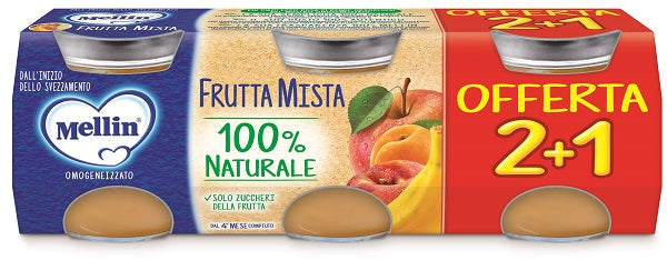 Mellin omog frutta mix 3pz