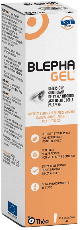 Blephagel gel detergente palpebre tubo 30g