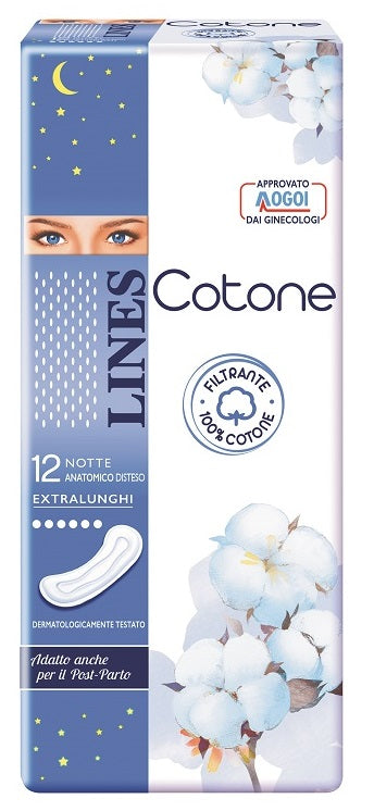 Lines cotone n/ultra ntt 12pz