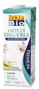 Isola bio latte mandorla s/zuc