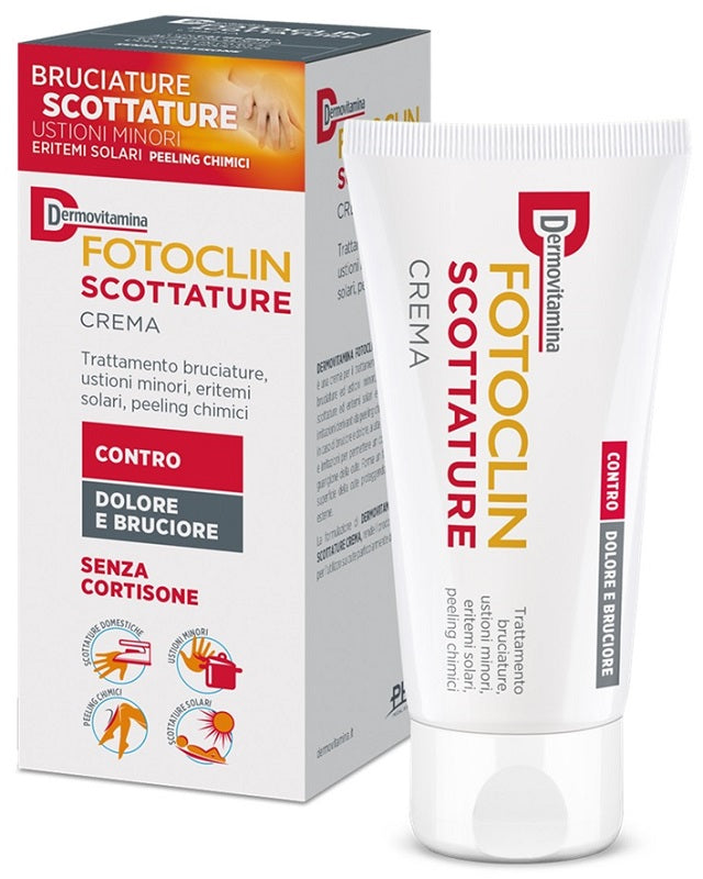 Dermovitamina fotoclin scottature crema 150 ml