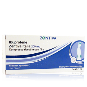 Ibuprofene zen*24cpr 200mg