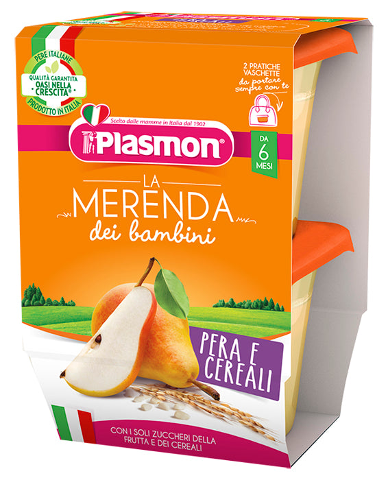 La merenda bb pera/cereali as