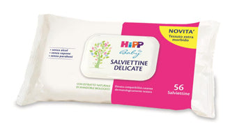 Hipp salviette delicate 1x56pz
