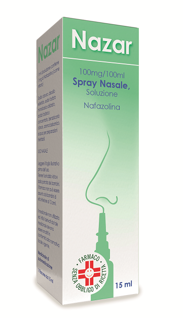 Nazar*spray nas 15ml 100mg/100