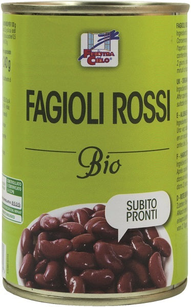 Fagioli rossi pronti bio 400g