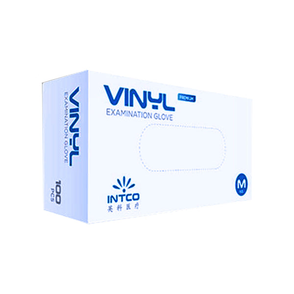 Guanti vinile s/polv l 100pz