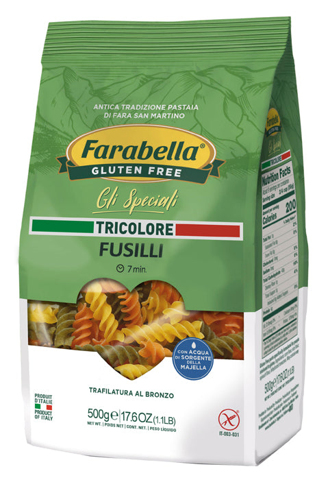 Farabella fusilli tricolore 500 g