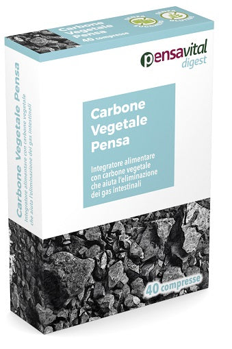 Carbone vegetale pensa 40cpr
